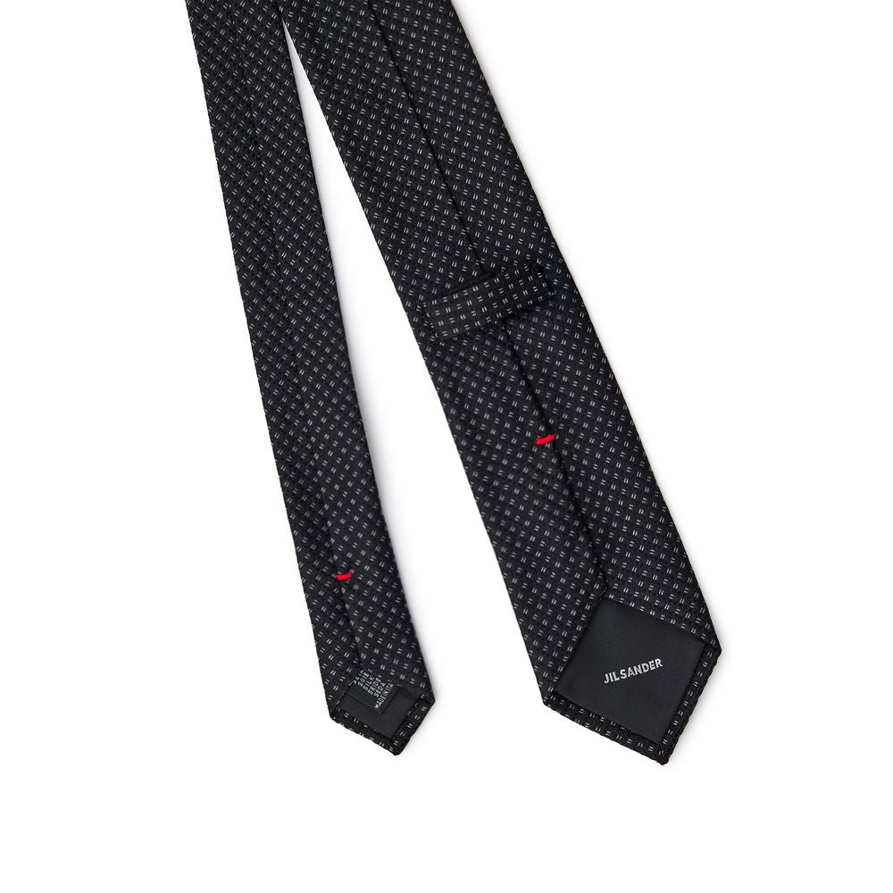 Jil Sander Black Silk Ties & Bowty JISA-9076676