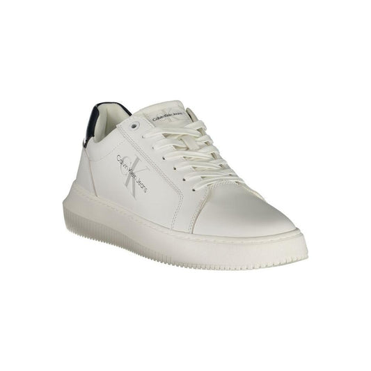 Calvin Klein White Leather Men Sneaker CA-36774-EU40/US7