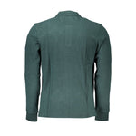La Martina Classic Green Polo Shirt with Embroidery Detail LA-27009-XL