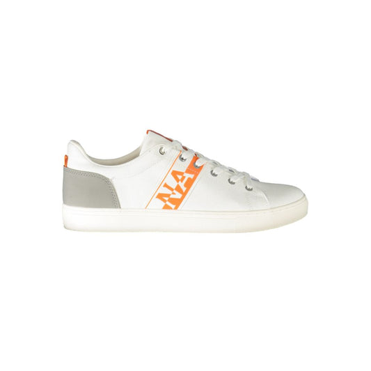 Napapijri White Polyester Sneaker NA-29849-EU40/US7