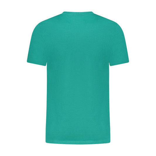 Cavalli Class Green Cotton T-Shirt CA-38692-M