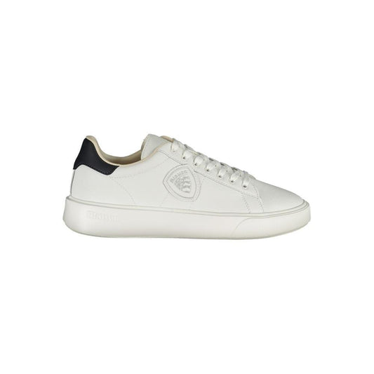 Blauer White Polyethylene Men Sneaker BL-35548-EU44/US11