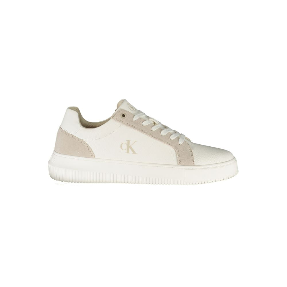 Calvin Klein White Leather Men Sneaker CA-36776-EU40/US7