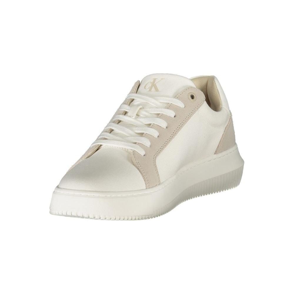 Calvin Klein White Leather Men Sneaker CA-36776-EU40/US7