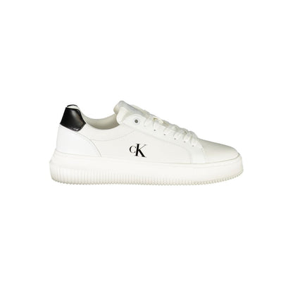 Calvin Klein White Leather Women Sneaker