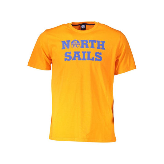 North Sails Orange Cotton T-Shirt