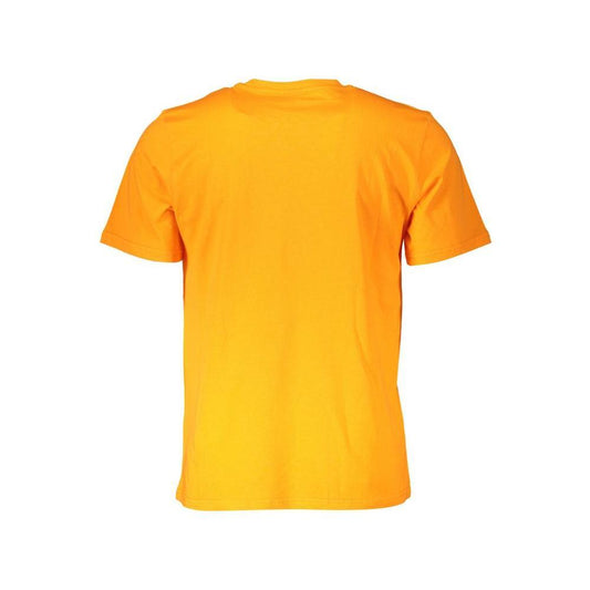 North Sails Orange Cotton Men T-Shirt NO-36918-M