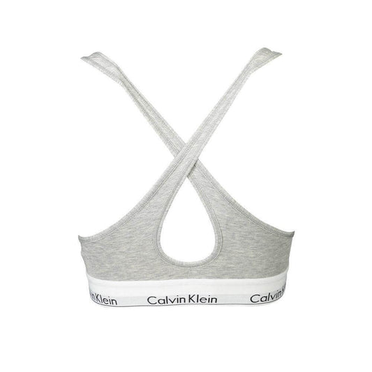 Calvin Klein Brown Cotton Women Bralette