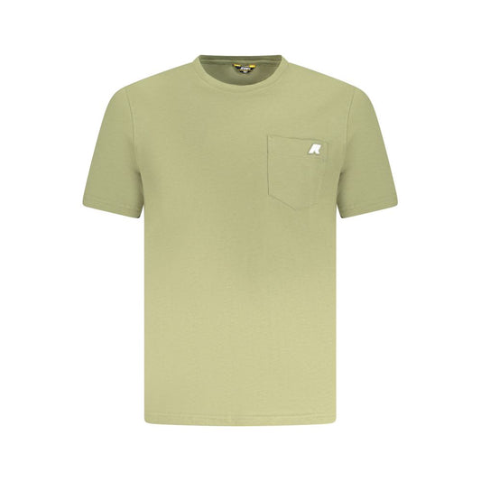 K-WAY Green Cotton T-Shirt KW-38384-M