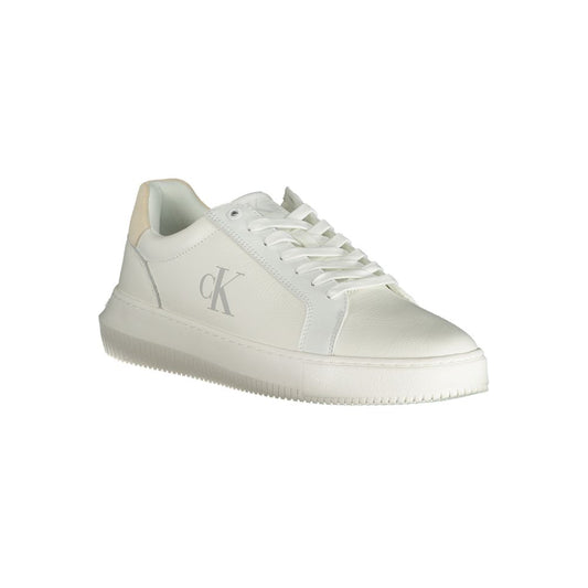 Calvin Klein White Polyethylene Men Sneaker CA-33703-EU40/US7