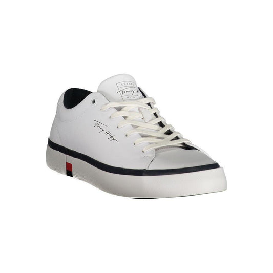 Tommy Hilfiger Elevate Your Game with Stylish White Sneakers TO-27122-EU43/US10