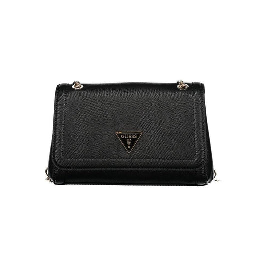 Guess Jeans Black Polyethylene Handbag GU-26920