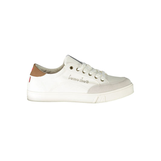 Carrera White Polyester Sneaker CA-29781-EU41/US8