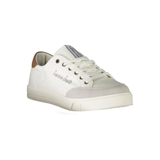 Carrera White Polyester Sneaker CA-29781-EU41/US8