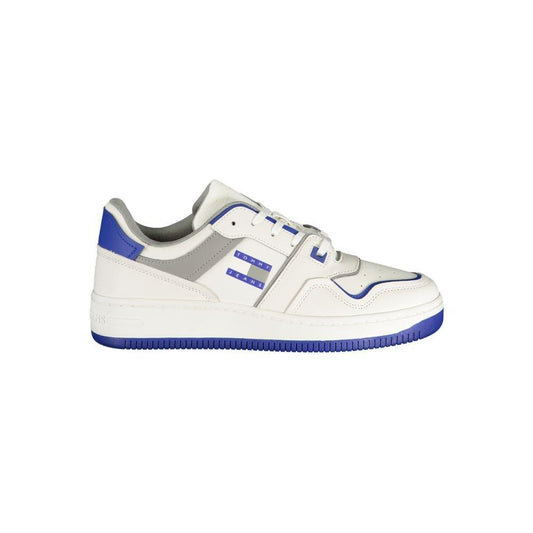 Tommy Hilfiger White Polyethylene Men Sneaker TO-32590-EU40/US7