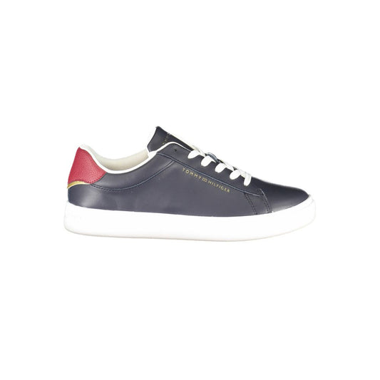 Tommy Hilfiger Blue Polyester Sneaker