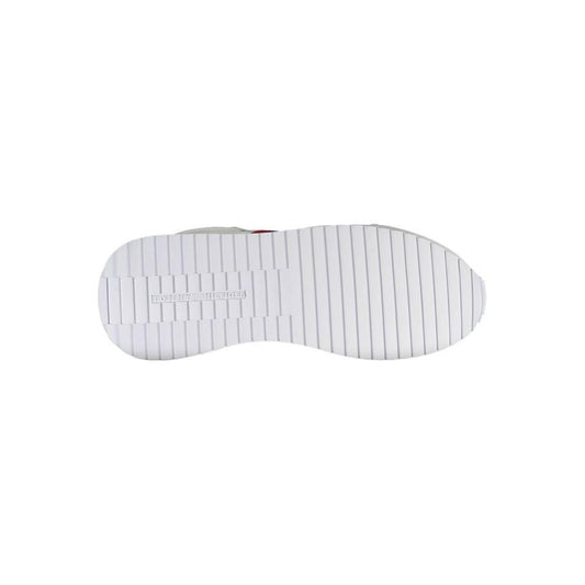 Tommy Hilfiger White Polyester Men Sneaker TO-37169-EU40/US7