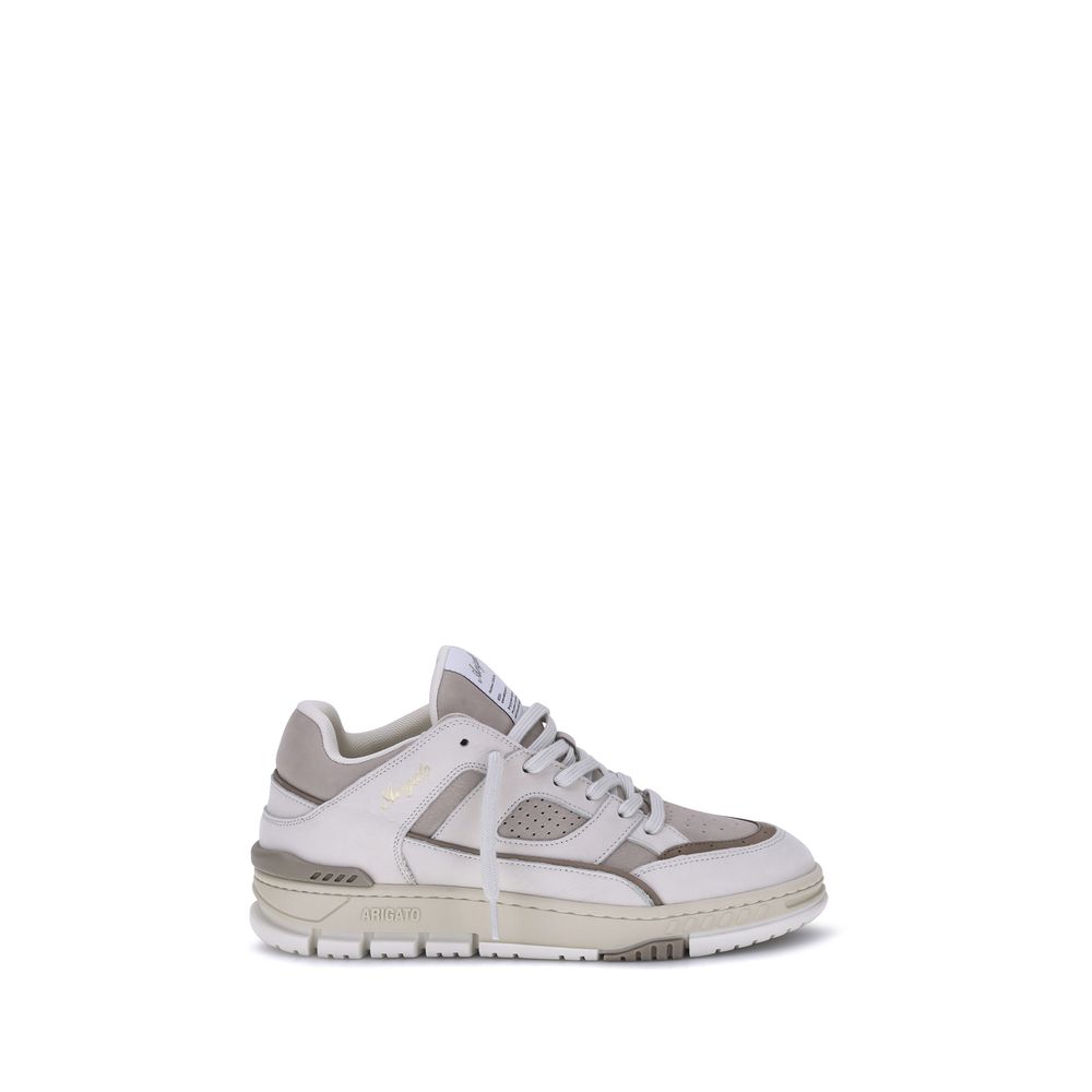 Axel Arigato White Calf Leather Bos Taurus Low Top Sneakers