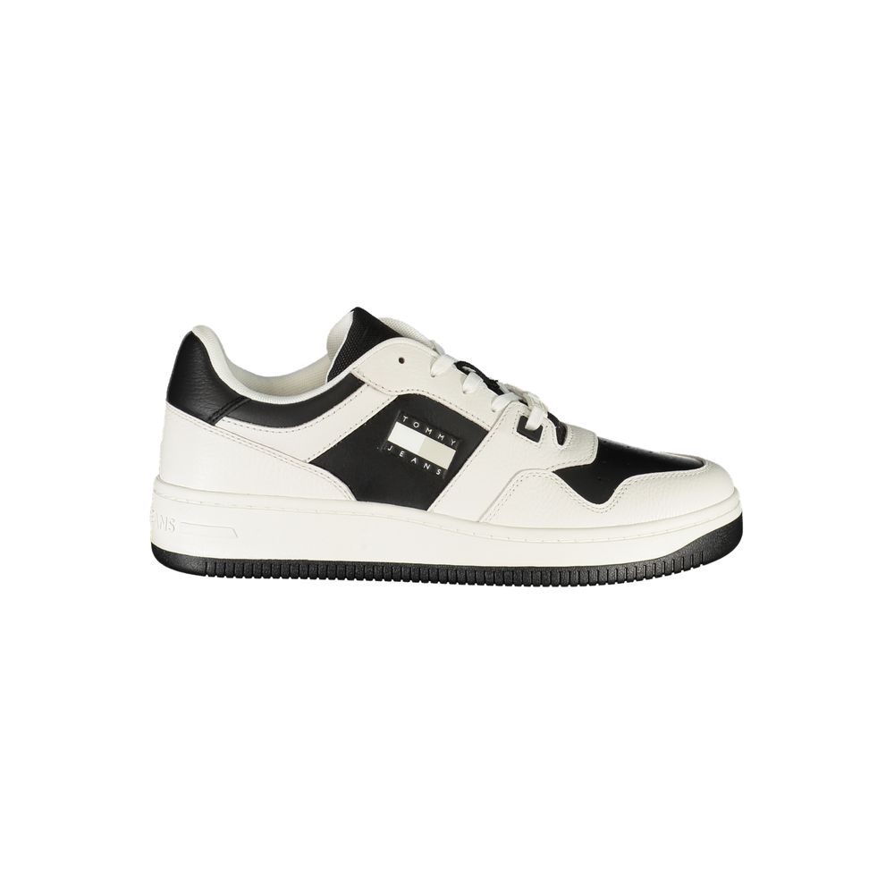 Tommy Hilfiger White Leather Mens Sneaker