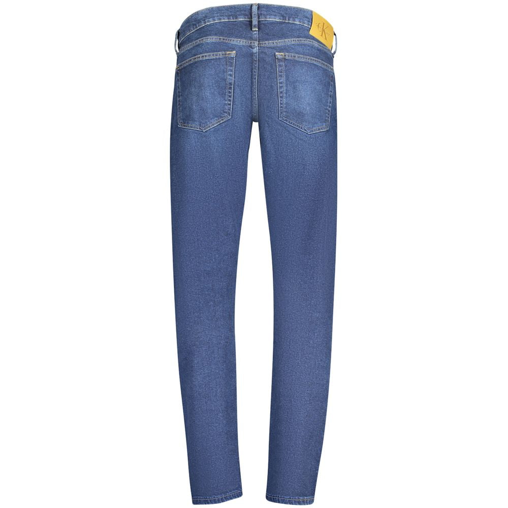 Calvin Klein Blue Cotton Jeans Denim