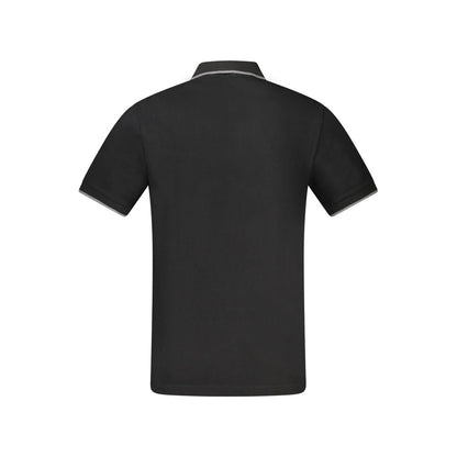 Hugo Boss Black Cotton Polo Shirt