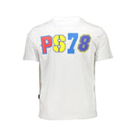 Plein Sport White Cotton Men T-Shirt PL-9596-XL