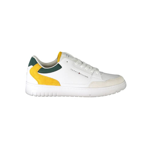 Tommy Hilfiger White Polyethylene Men Sneaker TO-31958-EU40/US7