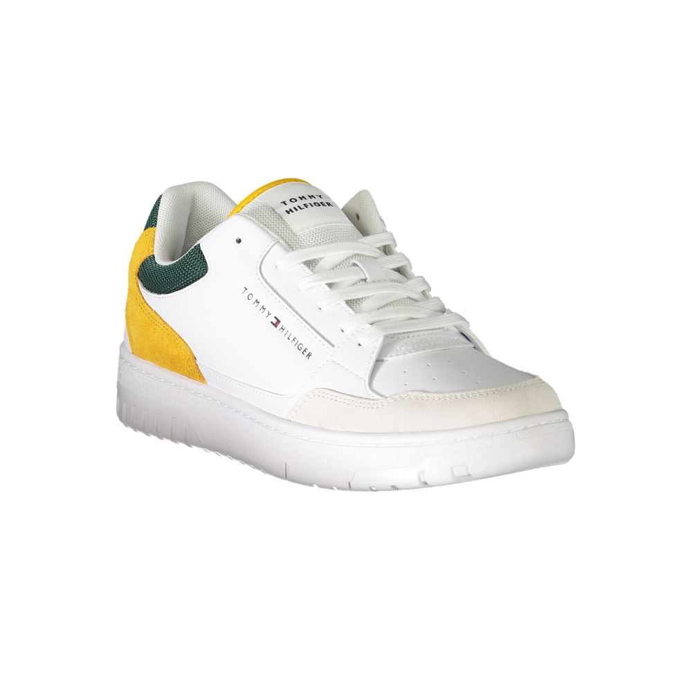 Tommy Hilfiger White Polyethylene Men Sneaker TO-31958-EU40/US7