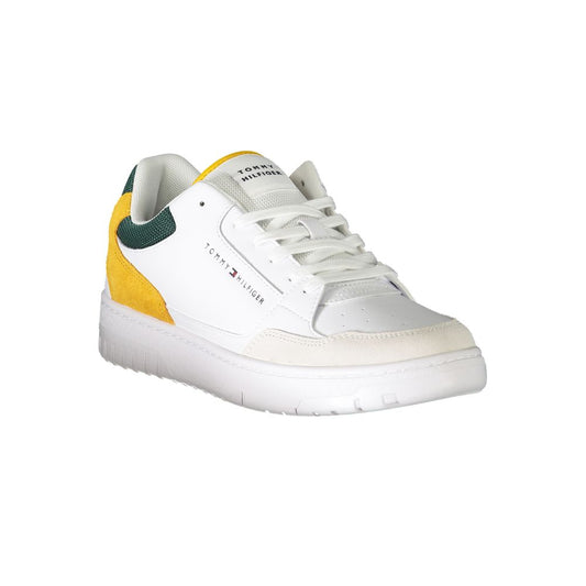 Tommy Hilfiger White Polyethylene Men Sneaker TO-31958-EU40/US7