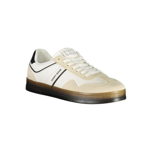 Tommy Hilfiger White Leather Men Sneaker TO-36765-EU40/US7