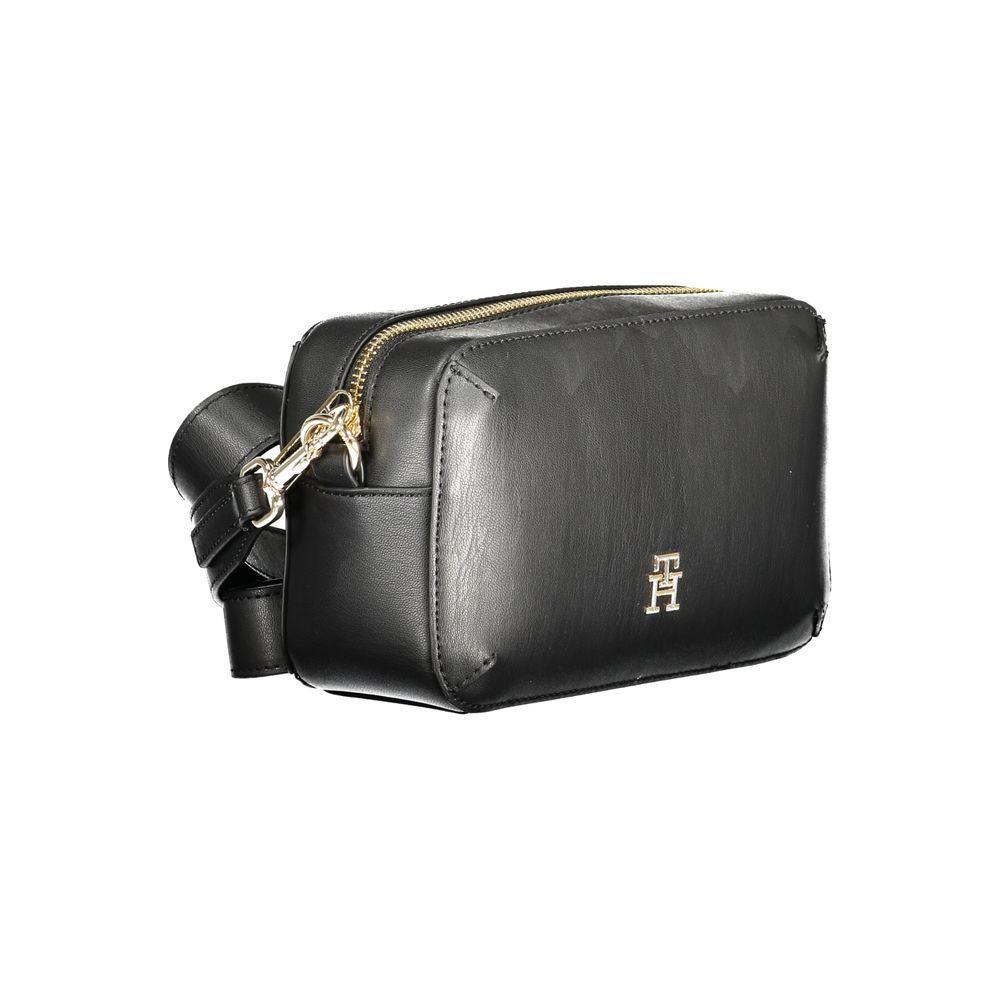 Tommy Hilfiger Black Polyethylene Women Handbag TO-38646