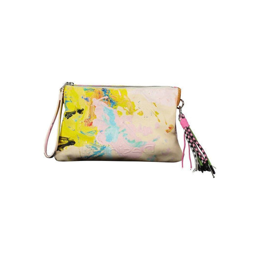Desigual White Cotton Women Handbag 1728,67403481248,Bags,Desigual,Handbags - Women - Bags,New with tags,White,Women,Women - Bags Desigual DE-19515
