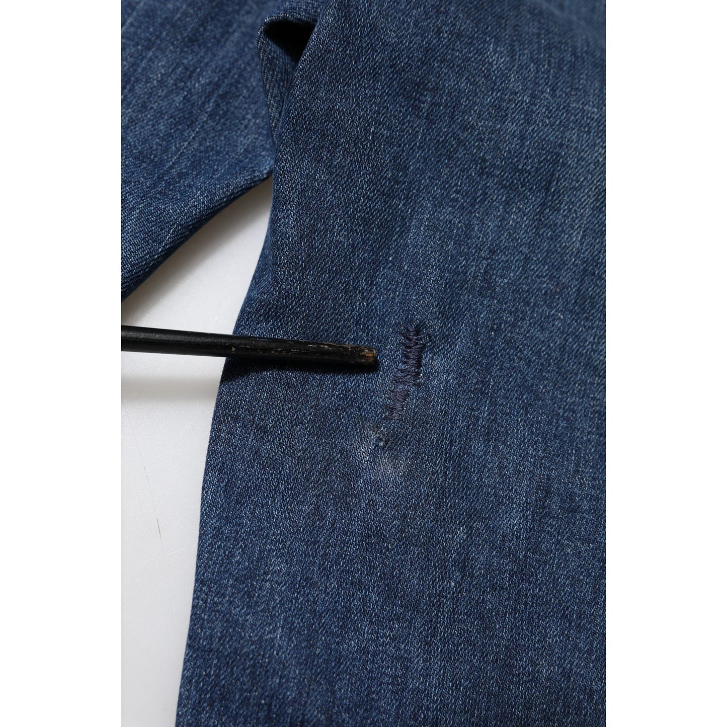 Dolce & Gabbana Blue Low Waist Cotton Skinny Denim Jeans PAN76503-48
