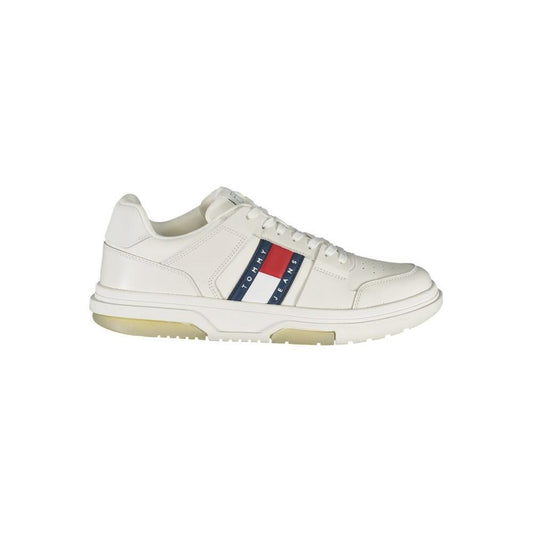 Tommy Hilfiger White Polyethylene Men Sneaker TO-31484-EU40/US7