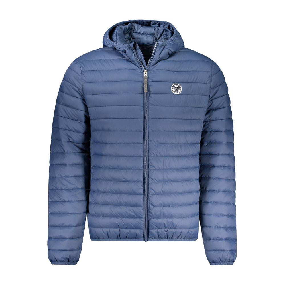 North Sails Blue Polyamide Men Jacket