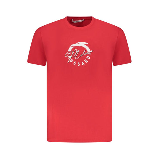 Trussardi Red Cotton T-Shirt
