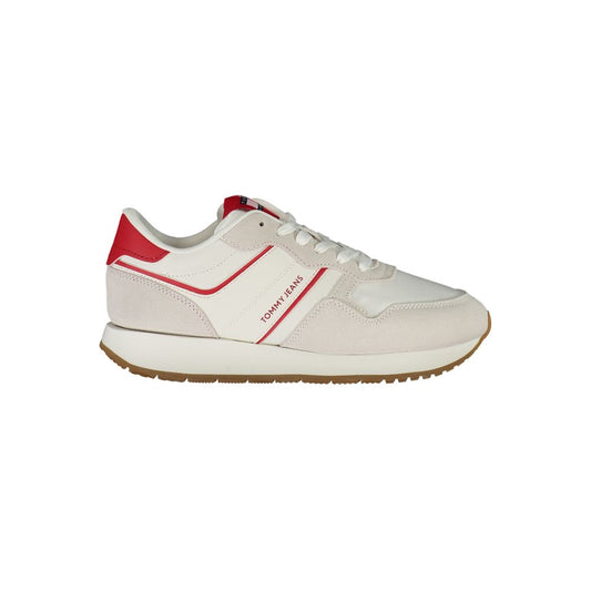 Tommy Hilfiger Red Polyester Sneaker