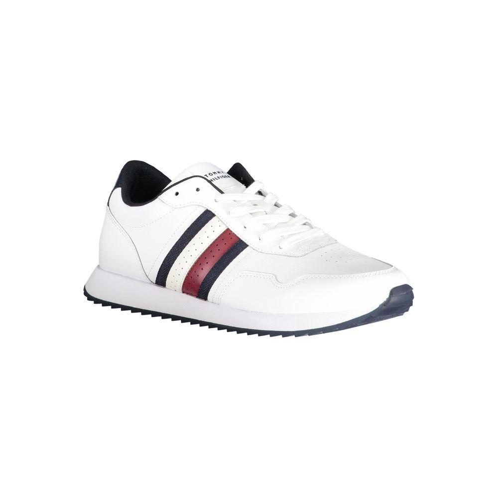 Tommy Hilfiger White Polyester Sneaker TO-31238-EU44/US11