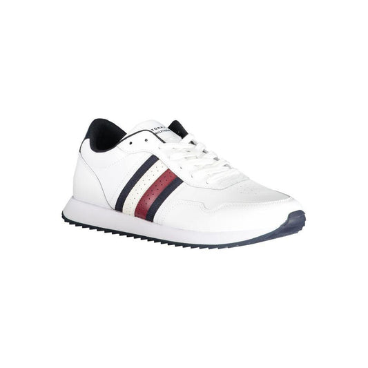 Tommy Hilfiger White Polyester Sneaker TO-31238-EU44/US11