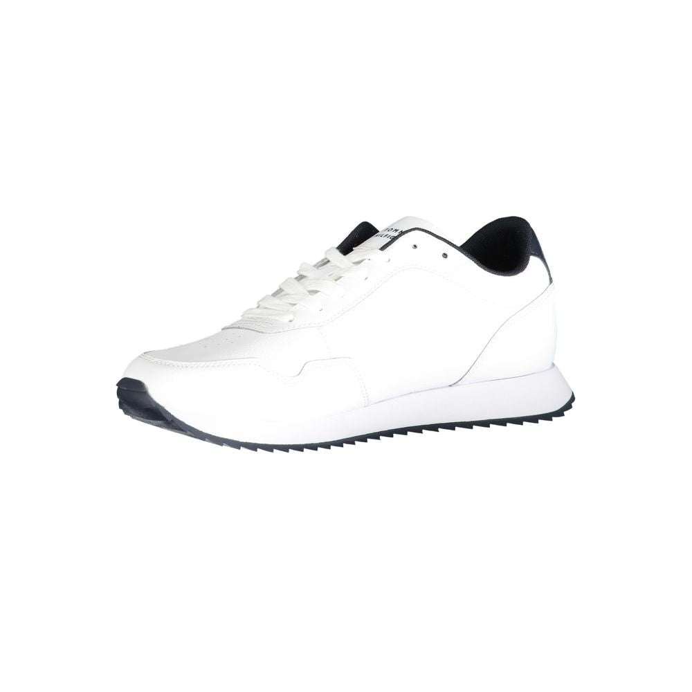 Tommy Hilfiger White Polyester Sneaker TO-31238-EU44/US11
