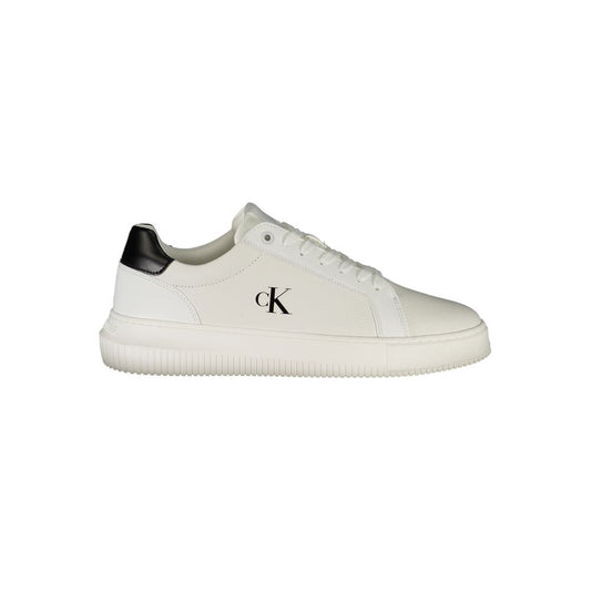Calvin Klein White Leather Men Sneaker CA-36775-EU40/US7