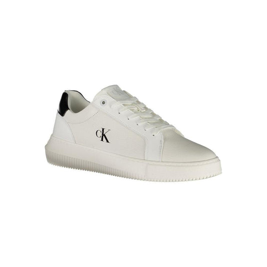 Calvin Klein White Leather Men Sneaker CA-36775-EU40/US7
