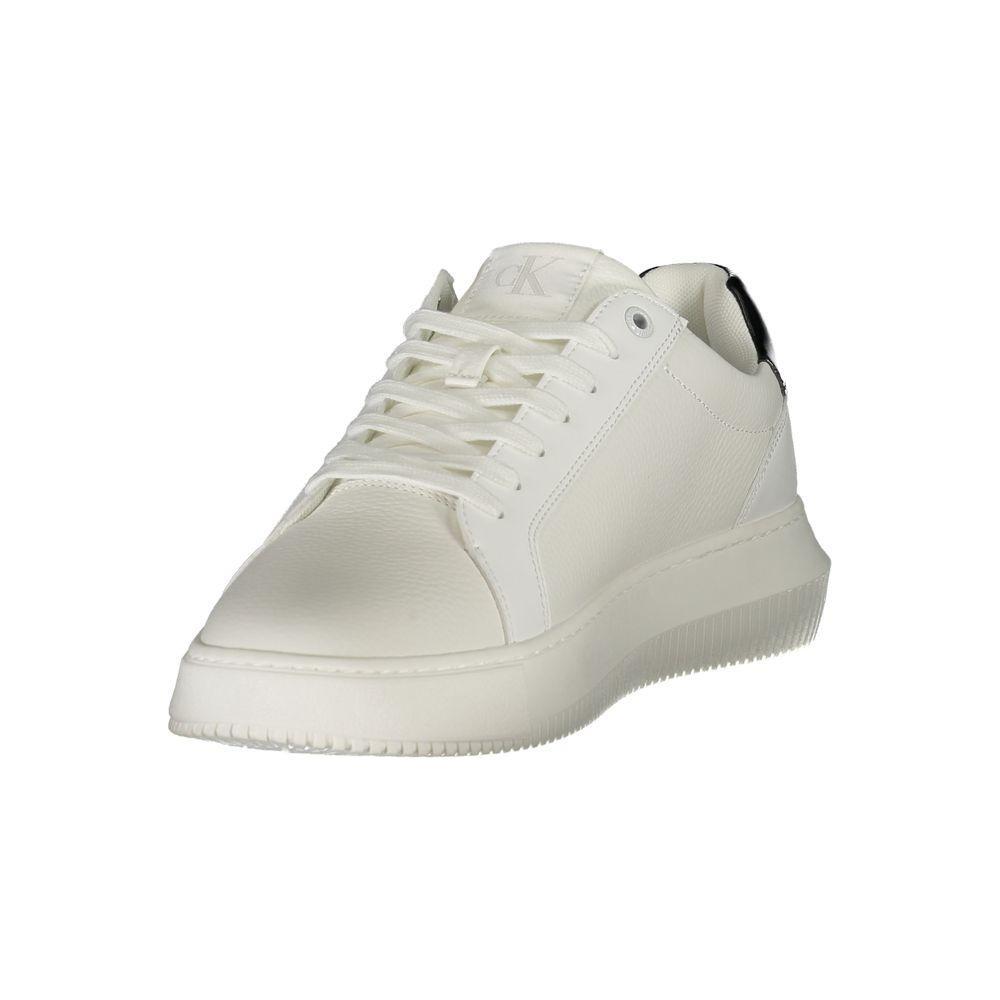 Calvin Klein White Leather Men Sneaker CA-36775-EU40/US7