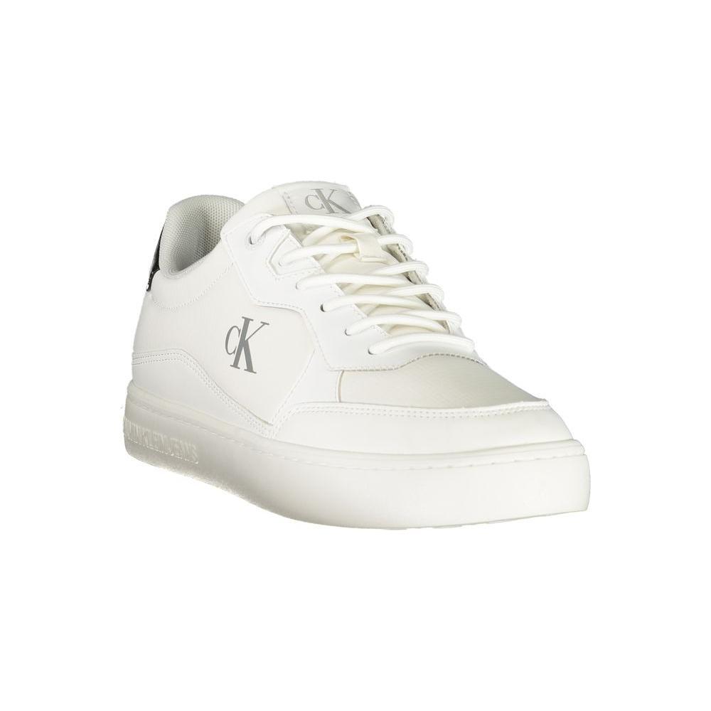 Calvin Klein White Polyester Men Sneaker CA-36780-EU40/US7