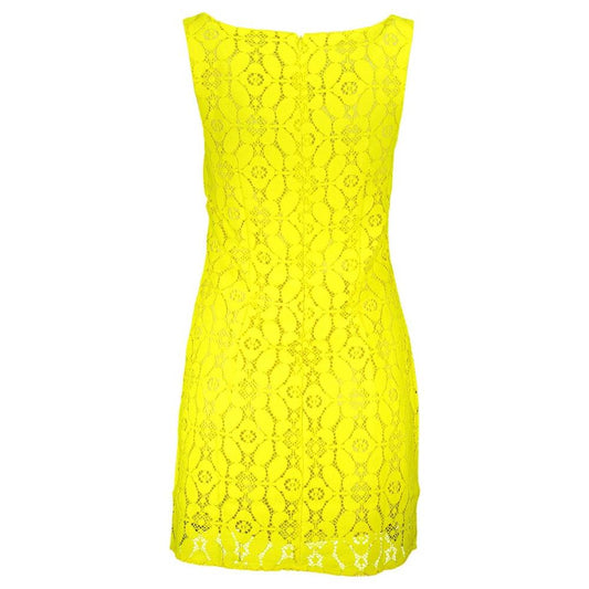 Desigual Desigual Yellow Polyester Women Sleeveless Dress DE-18729-M 1728,67403481248,Clothing,Desigual,Dresses - Women - Clothing,L,M,New with tags,Women,Women - Clothing,XL,Yellow