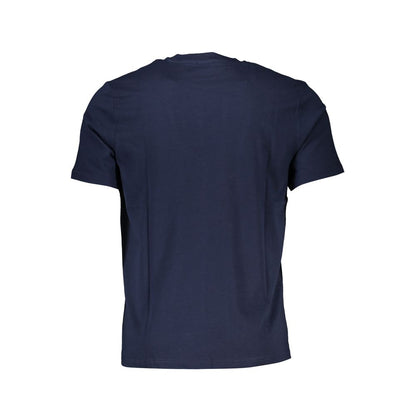 North Sails Blu Cotton Men T-Shirt