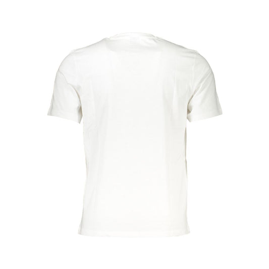 North Sails White Cotton T-Shirt NO-27316-XL
