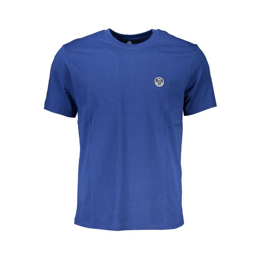 North Sails Blue Cotton T-Shirt NO-27341-S