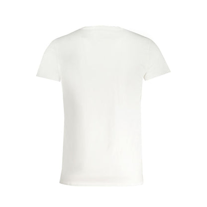 Trussardi White Cotton Men T-Shirt
