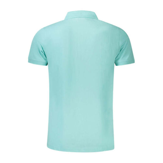 Norway 1963 Light Blue Cotton Men Polo Shirt